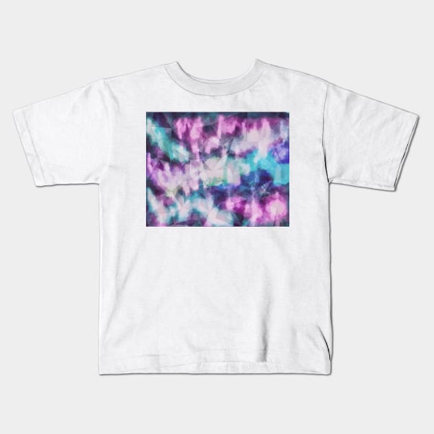 Polar lights No. 2 Kids T-Shirt by asanaworld